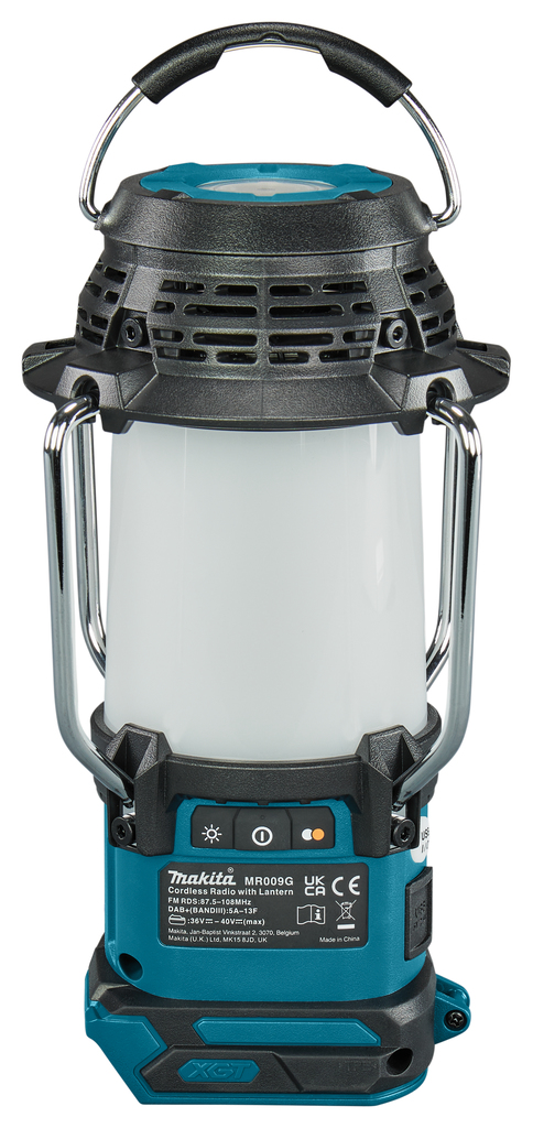 MR009GZ 40 V Max Camping Lamp Met Radio En Bluetooth Makita Nl