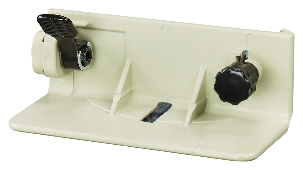 Diepte- en verstekgeleider lamellenfrees