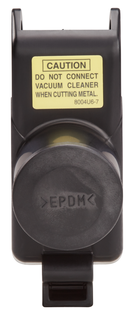 Stofafzuigadapter metaal cirkelzaag (enkel te gebruiken bij het zagen in hout)