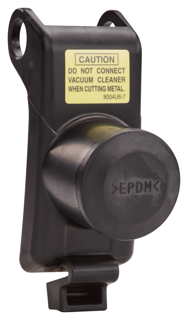 Stofafzuigadapter metaal cirkelzaag (enkel te gebruiken bij het zagen in hout)