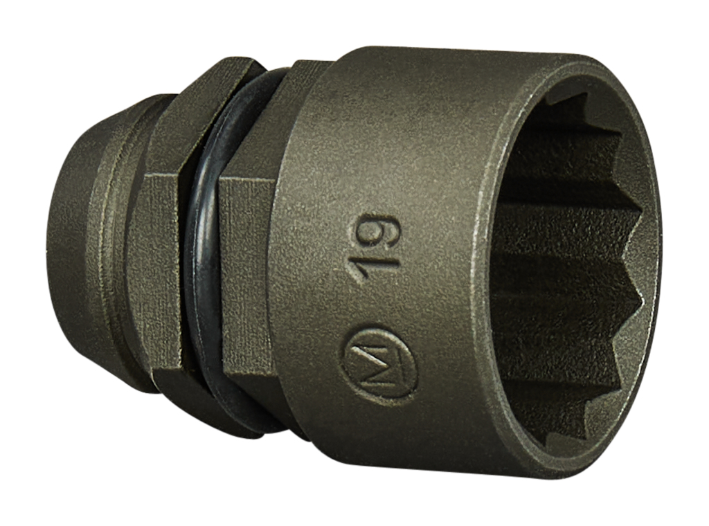 Dop 19x33mm ratelvoorzetstuk