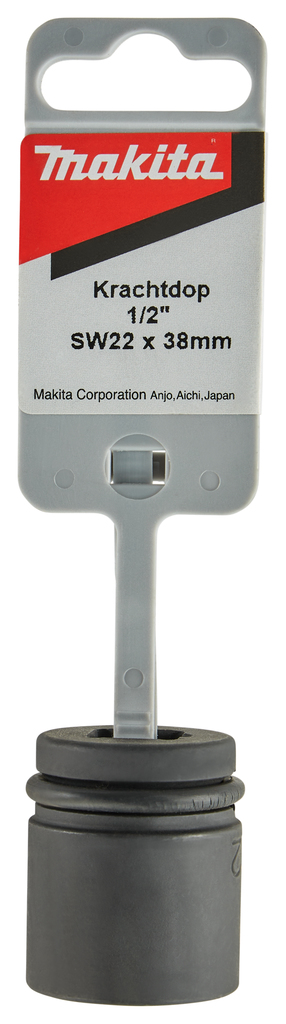 Krachtdop 22x38mm 