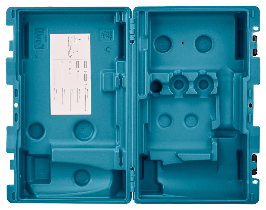 Koffer kunststof stofafzuigadapter