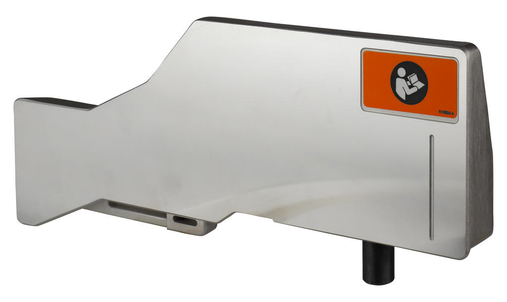 Aanslag boven rechts