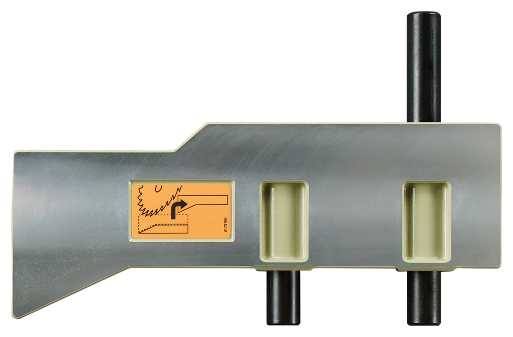 Aanslag boven rechts