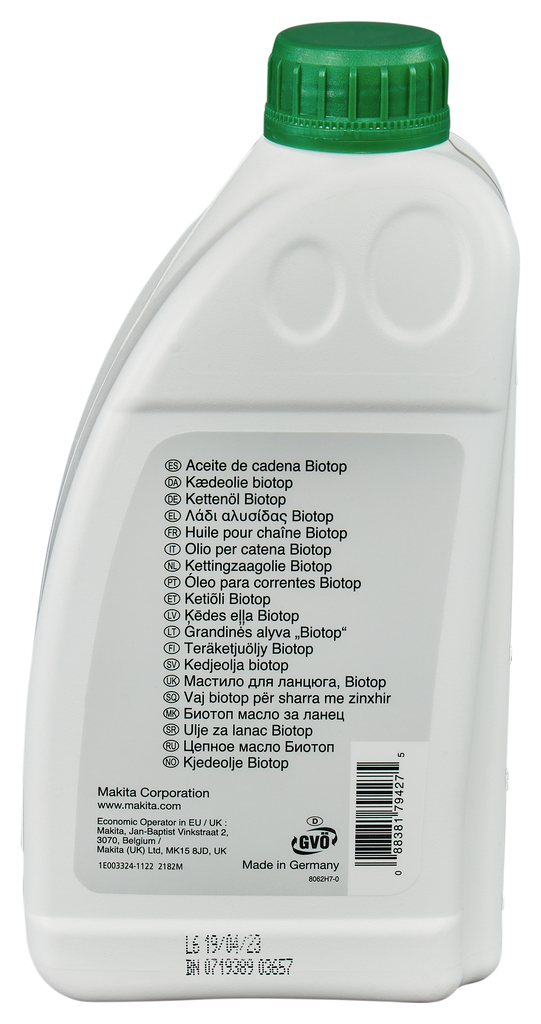 Kettingzaagolie Biotop 1L