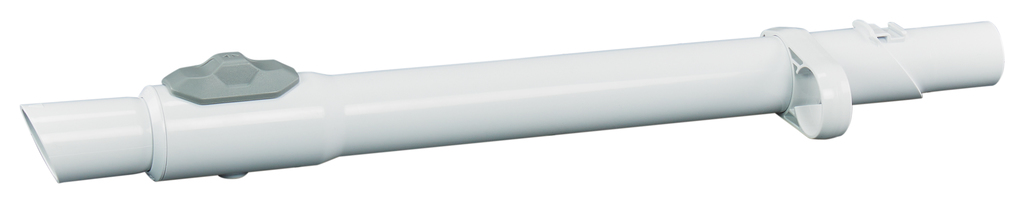 Zuigbuis telescoop wit