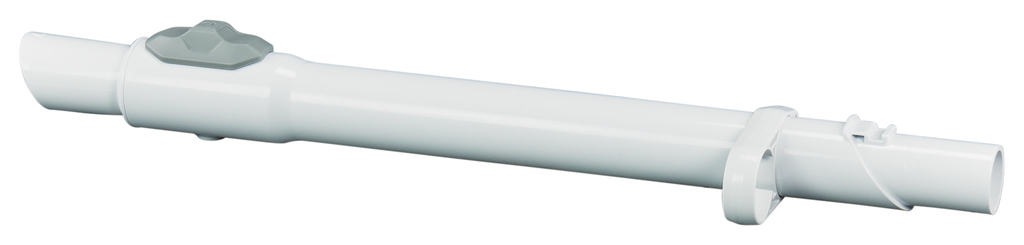 Zuigbuis telescoop wit