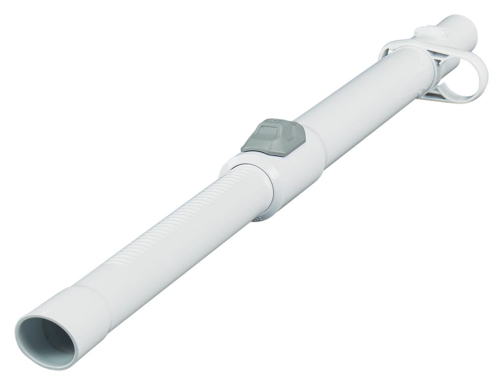 Zuigbuis telescoop wit