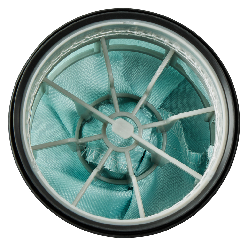 Linnen stoffilter steelstofzuiger