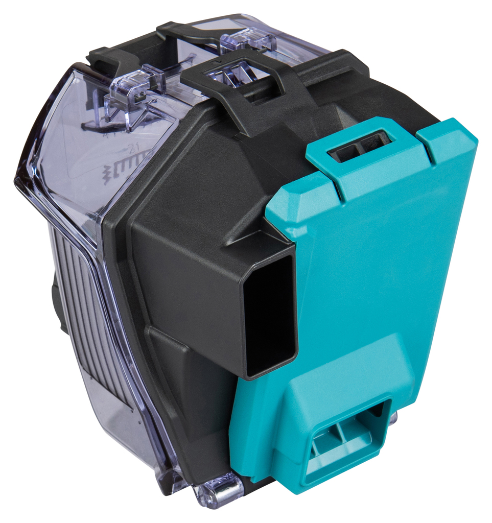 Stofbox met filterreiniging en HEPA fijnstoffilter