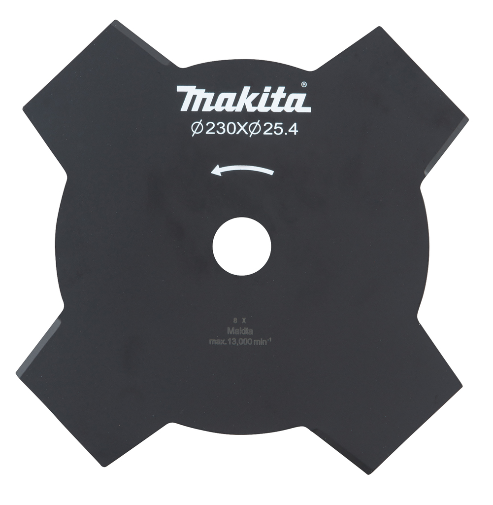 Snijblad 230x25,4x1,9mm 4-tands