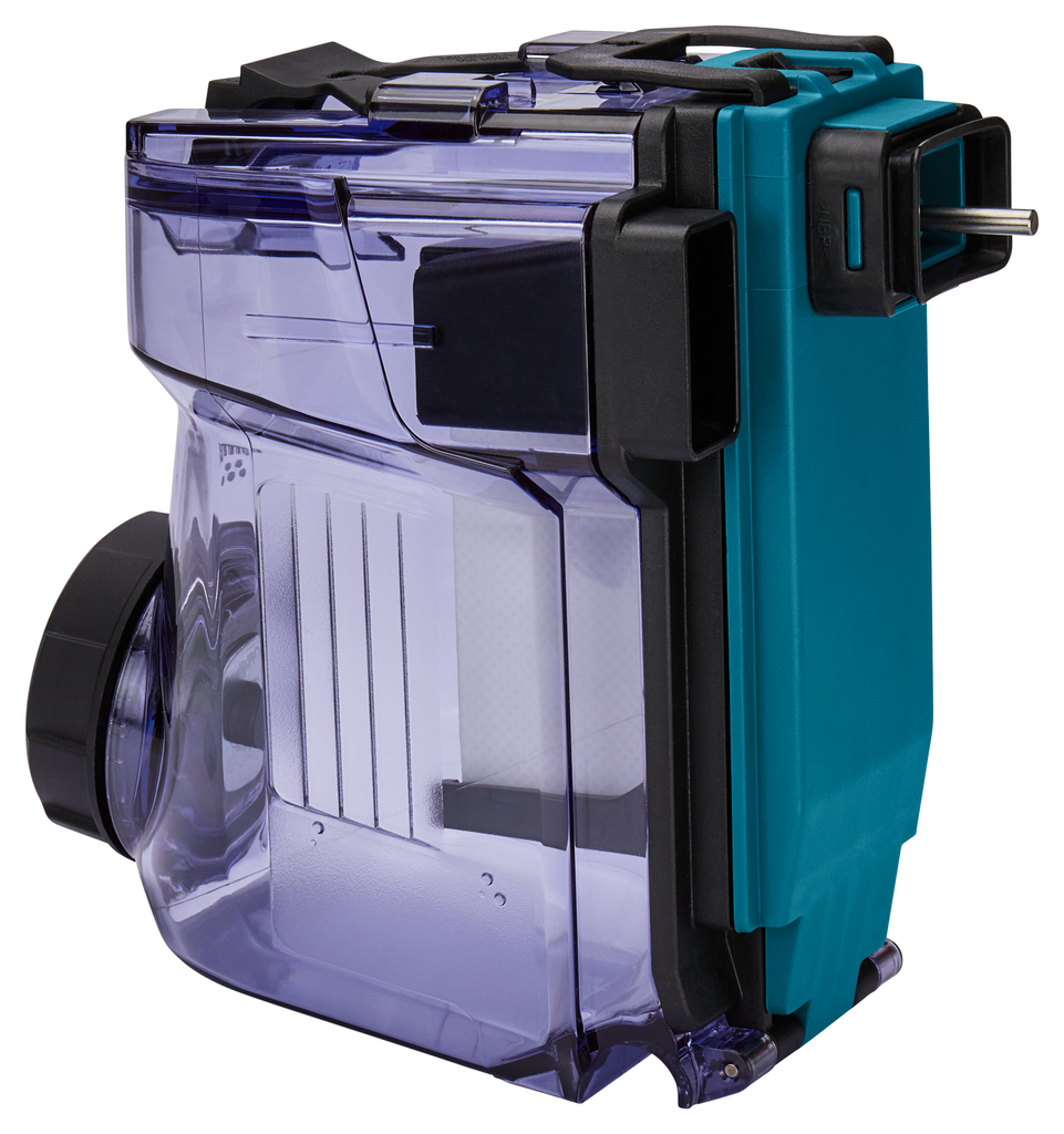 Stofbox met filterreiniging en HEPA fijnstoffilter