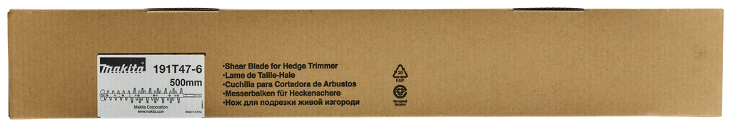 Messenset 500 mm vlak   