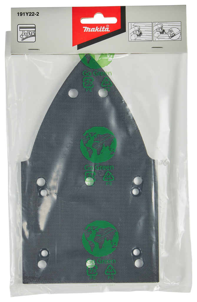 Steunzool driehoek velcro