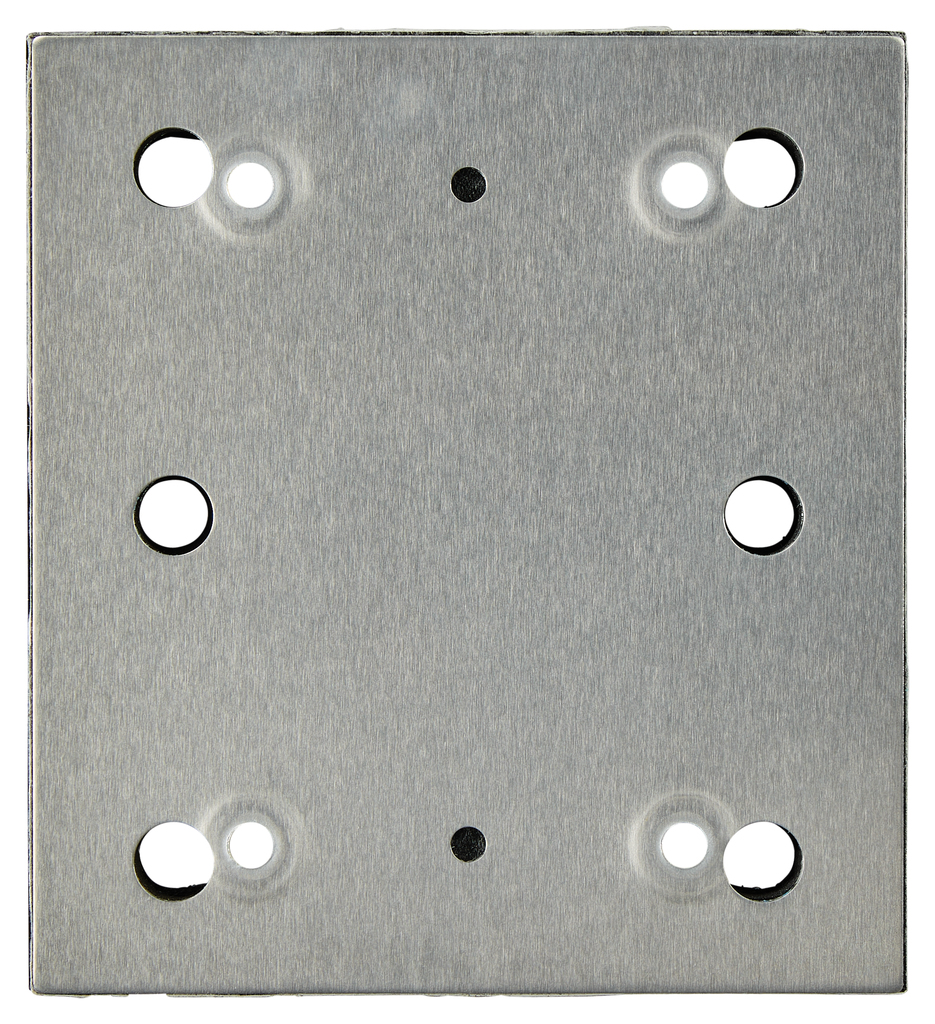 Steunzool vierkant velcro/klem 114x102mm