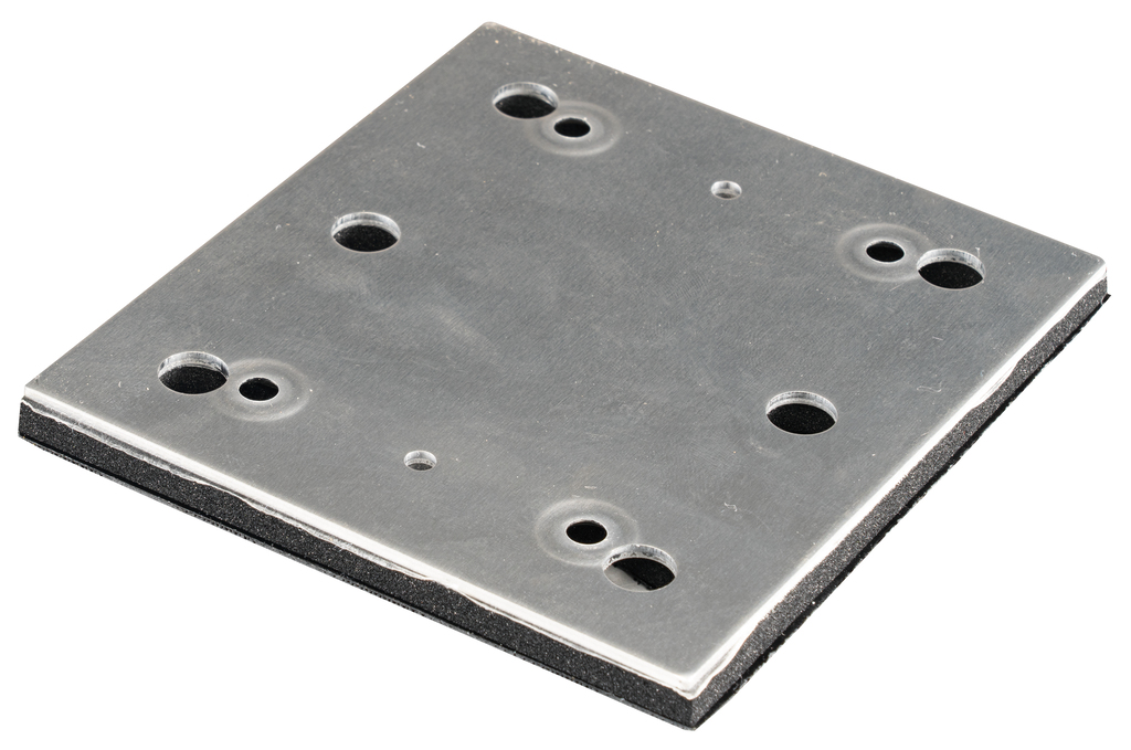 Steunzool vierkant velcro/klem 114x102mm