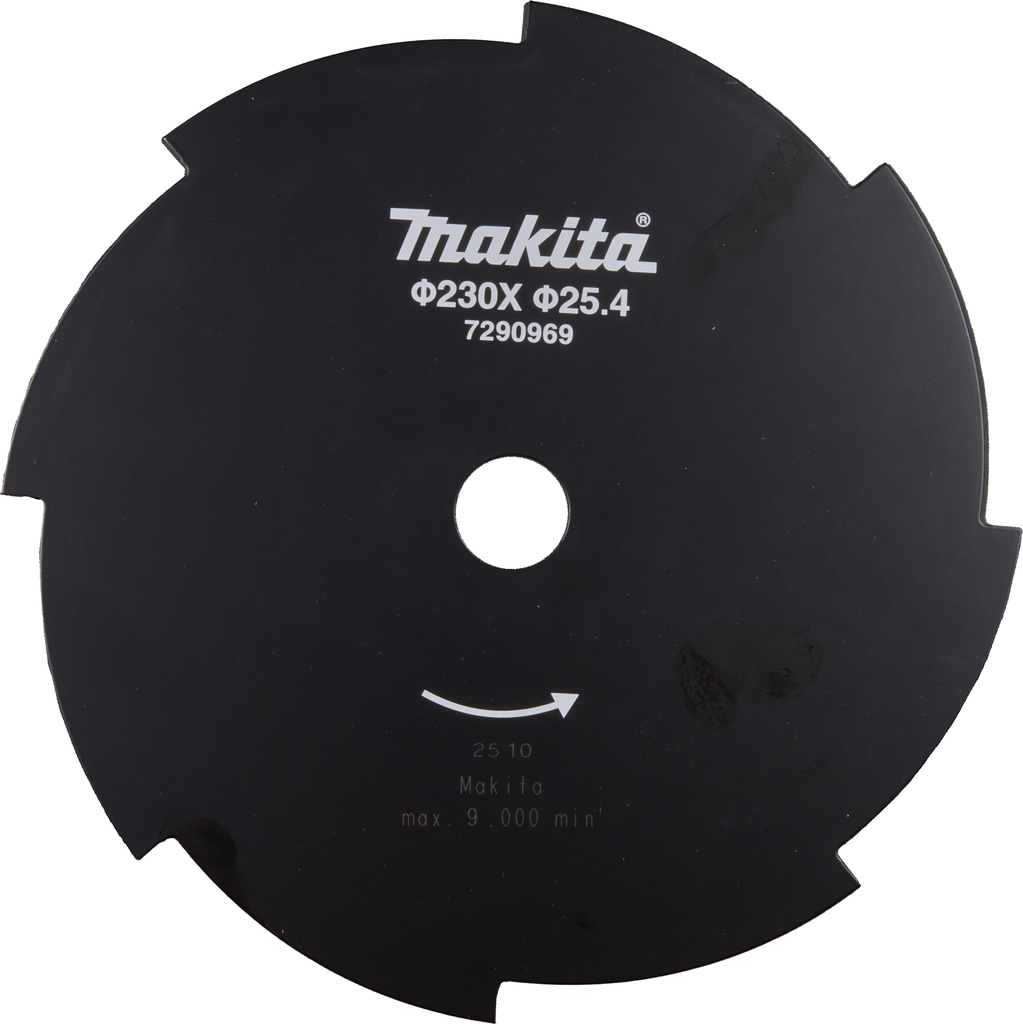 Snijblad 8-tands 230x25,4x1,8mm