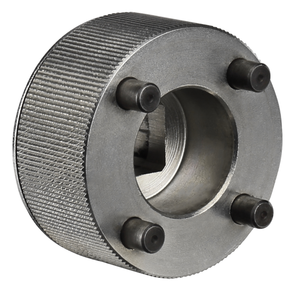 Nokkendop: hulpstuk flens demontage