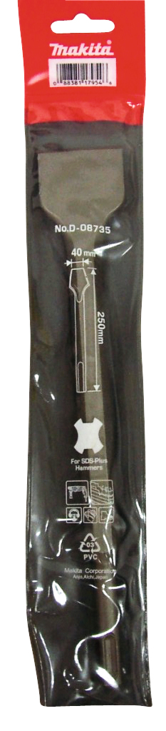 Platbeitel 40x250 mm SDS-PLUS