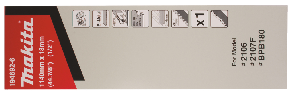 Zaagband 1140x13mm 24T