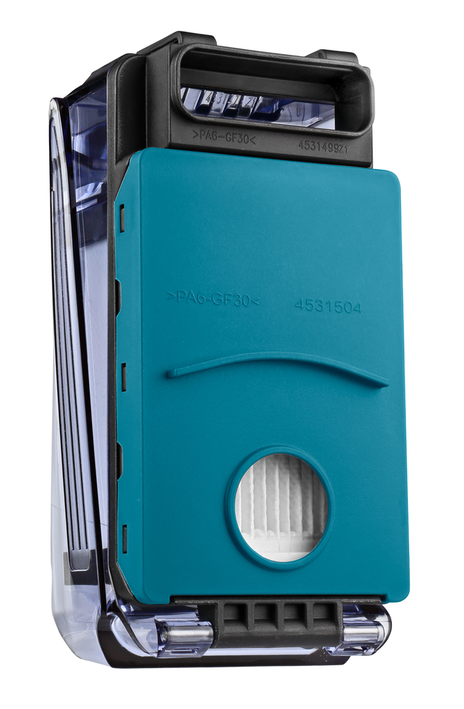 Stofbox met HEPA fijnstoffilter