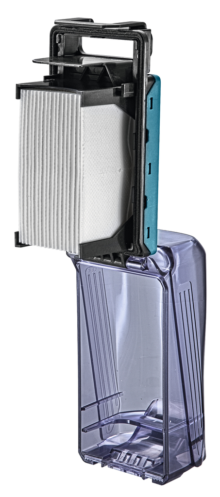 Stofbox met HEPA fijnstoffilter