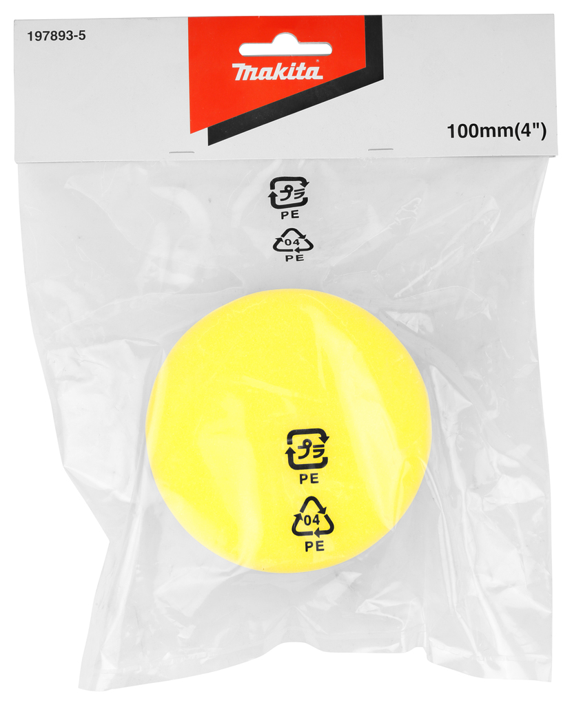 Spons geel zacht grof 100mm