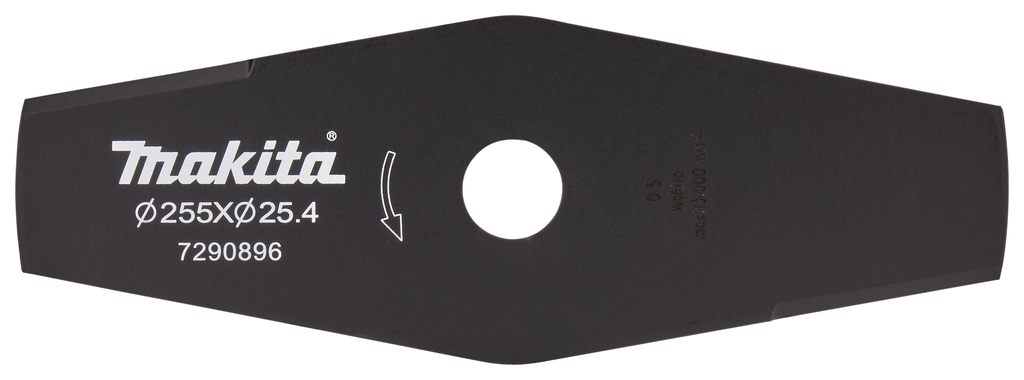 Snijblad 255x25,4x2mm 2-tands