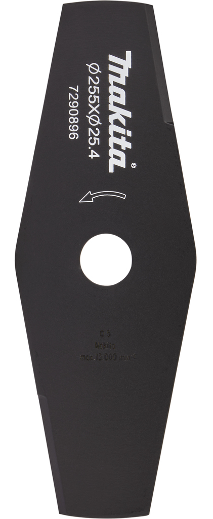 Snijblad 255x25,4x2mm 2-tands