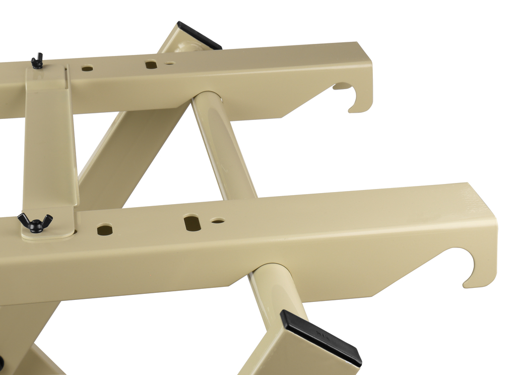 Onderstel afkortzaag, afkort-/tafelzaag, vandiktebank