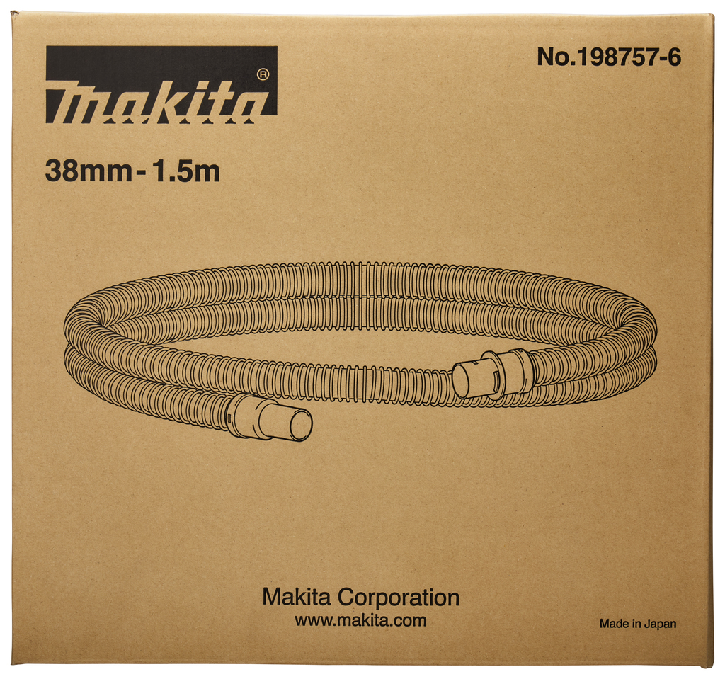 Stofzuigerslang 38x1500mm