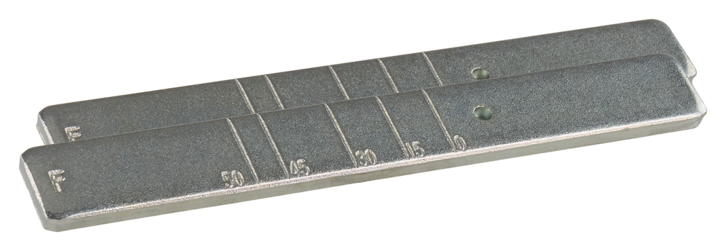 Verbindingsstripset voor geleiderailadapter F (198570-2)