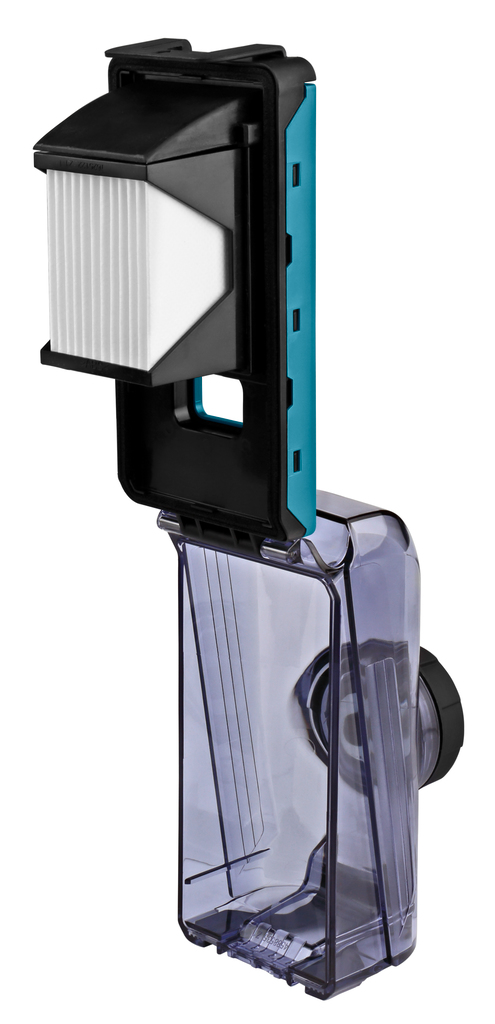 Stofbox met filterreiniging en HEPA fijnstoffilter