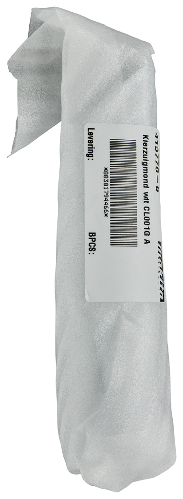 Kierzuigmond kort wit