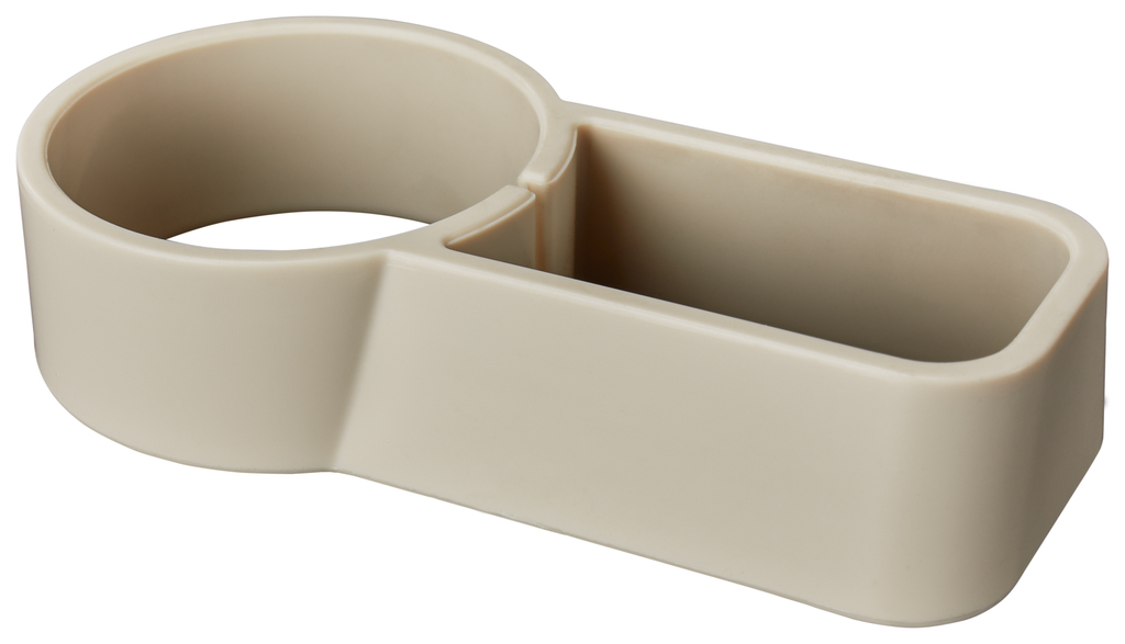 Houder kierzuigmond ivoor wit