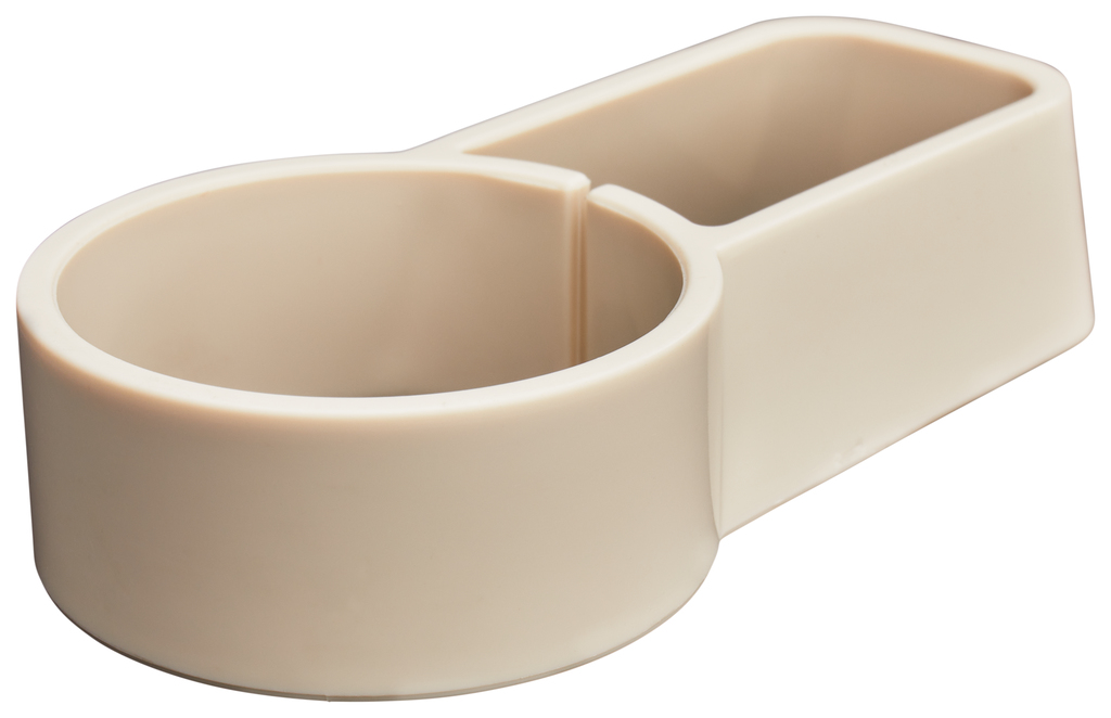 Houder kierzuigmond ivoor wit