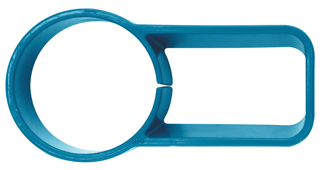 Houder kierzuigmond blauw