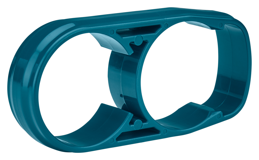 Houder kierzuigmond blauw