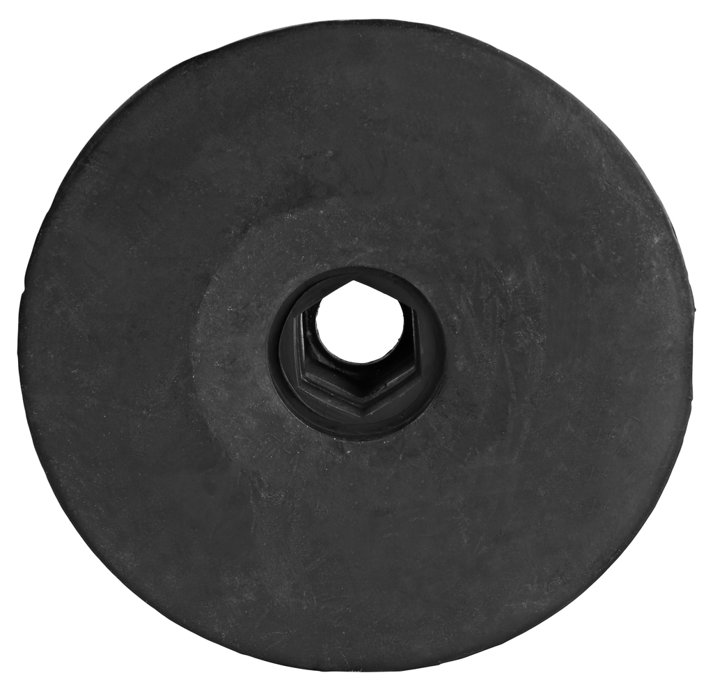 Rubber steunschijf 115mm