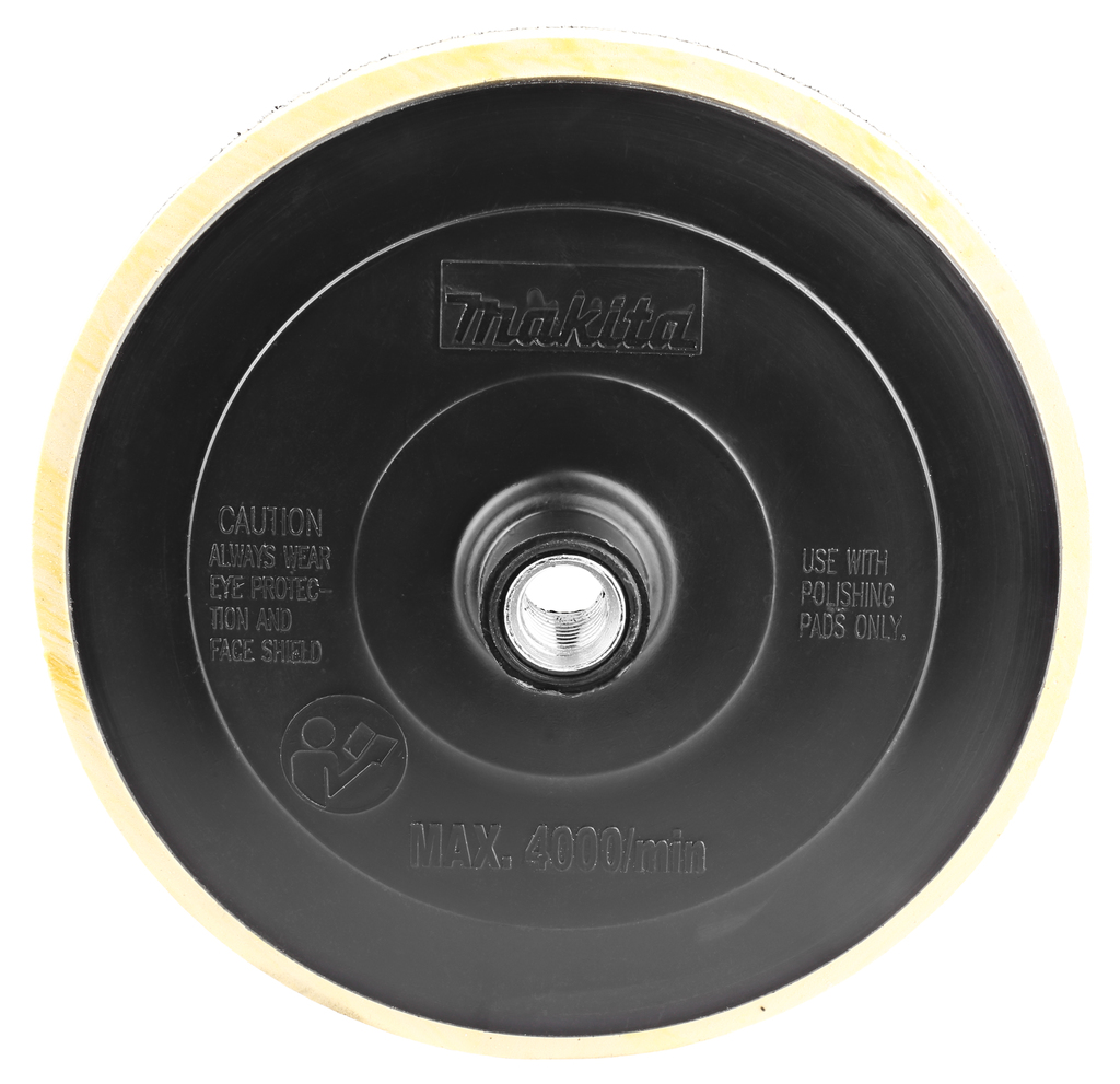 Steunschijf 165mm velcro