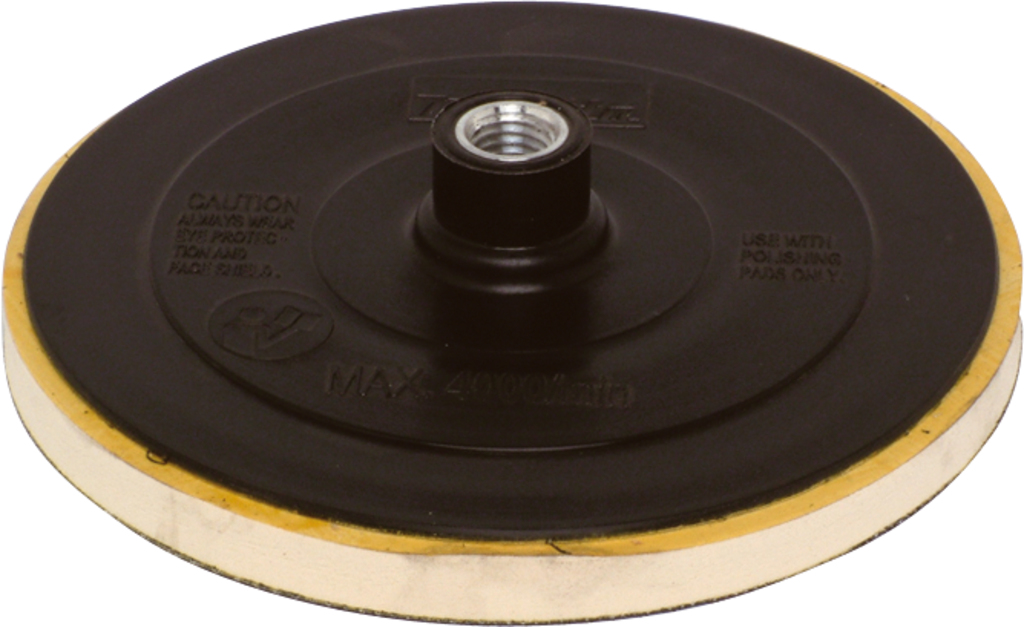 Steunschijf 165mm velcro