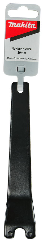 Nokkensleutel gebogen 20mm