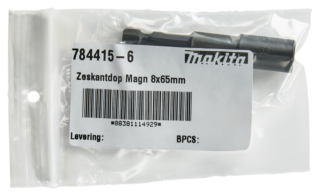 Dop 7/16"x65mm schroevendraaier