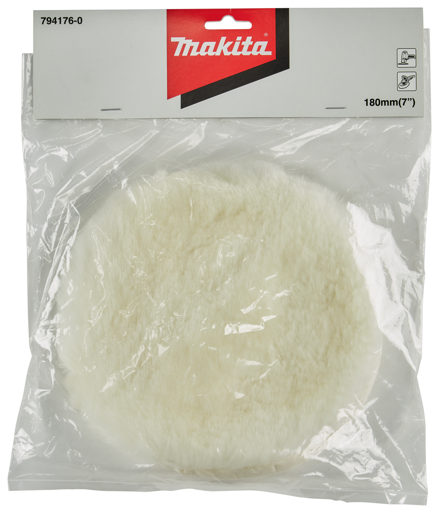 Wollen schijf 180mm