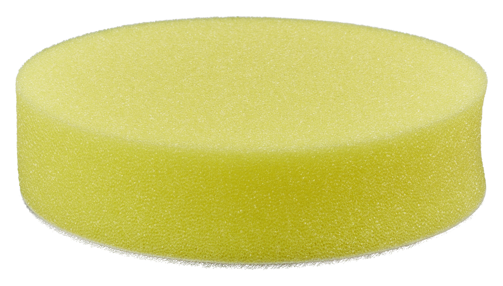 Spons geel zacht grof 125mm