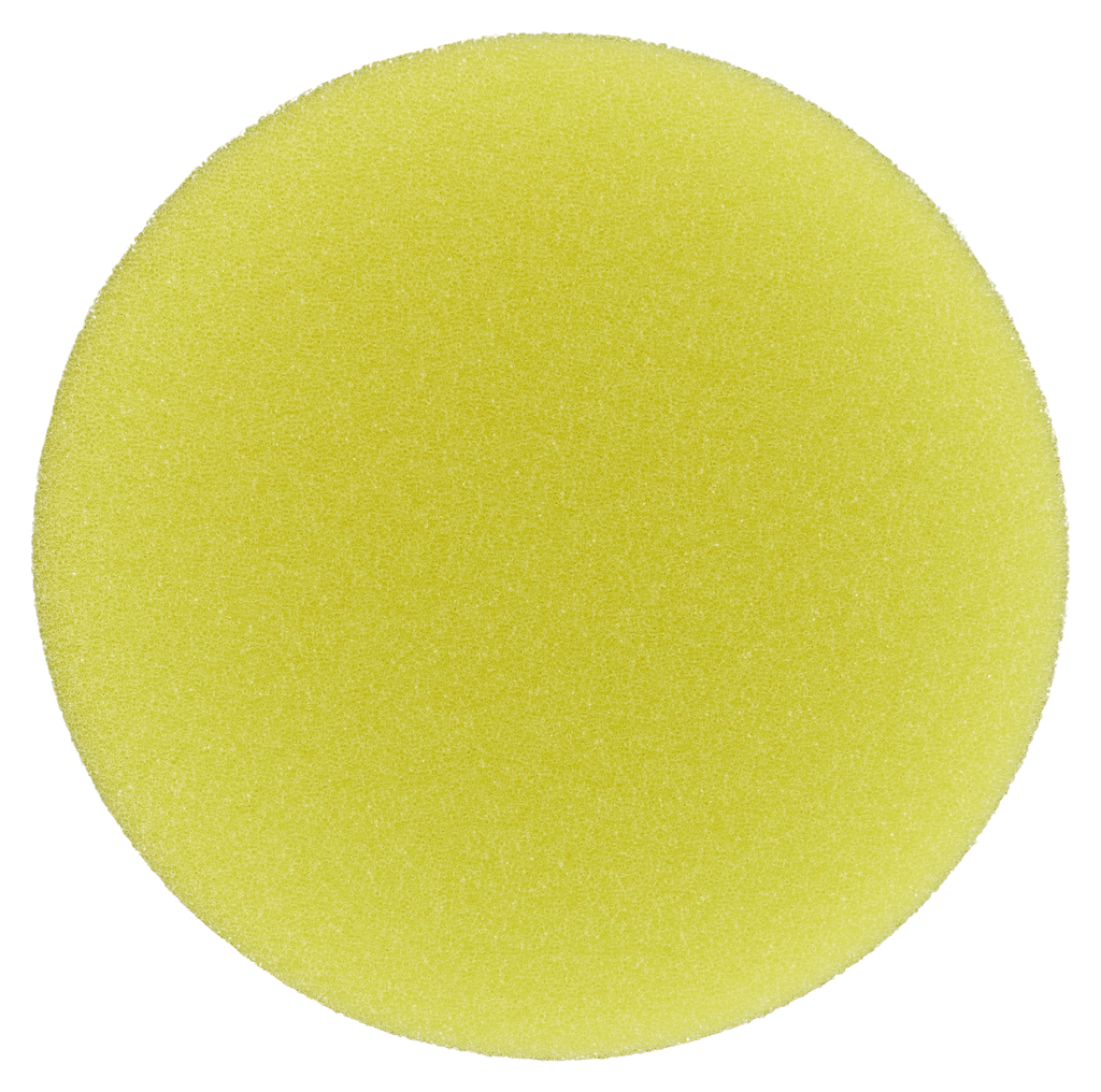 Spons geel zacht grof 125mm