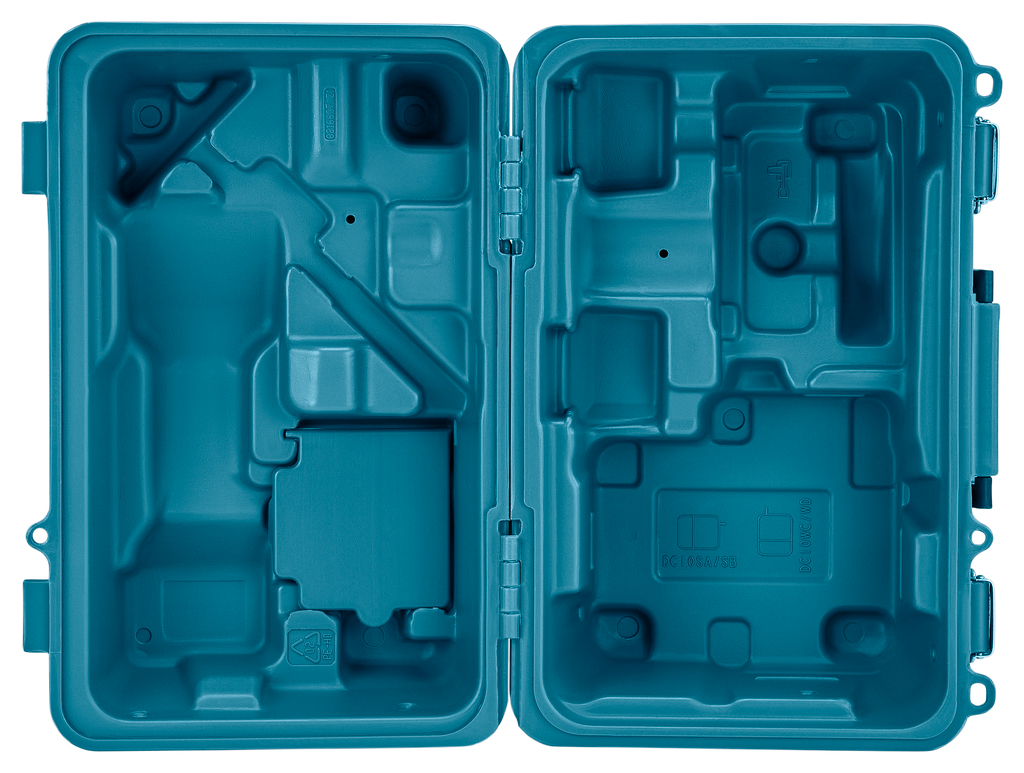 Koffer kunststof cirkelzaag