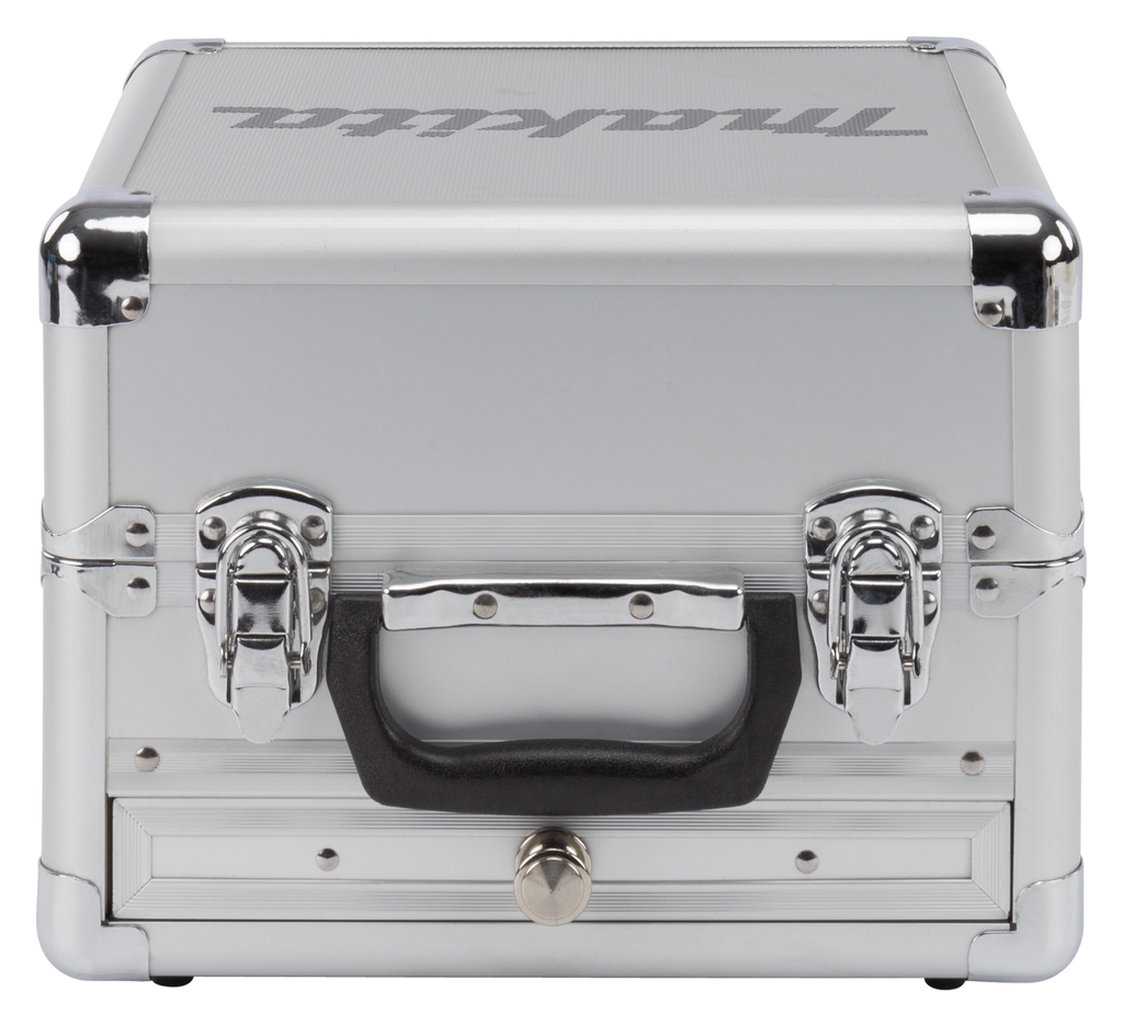 Koffer aluminium grijs