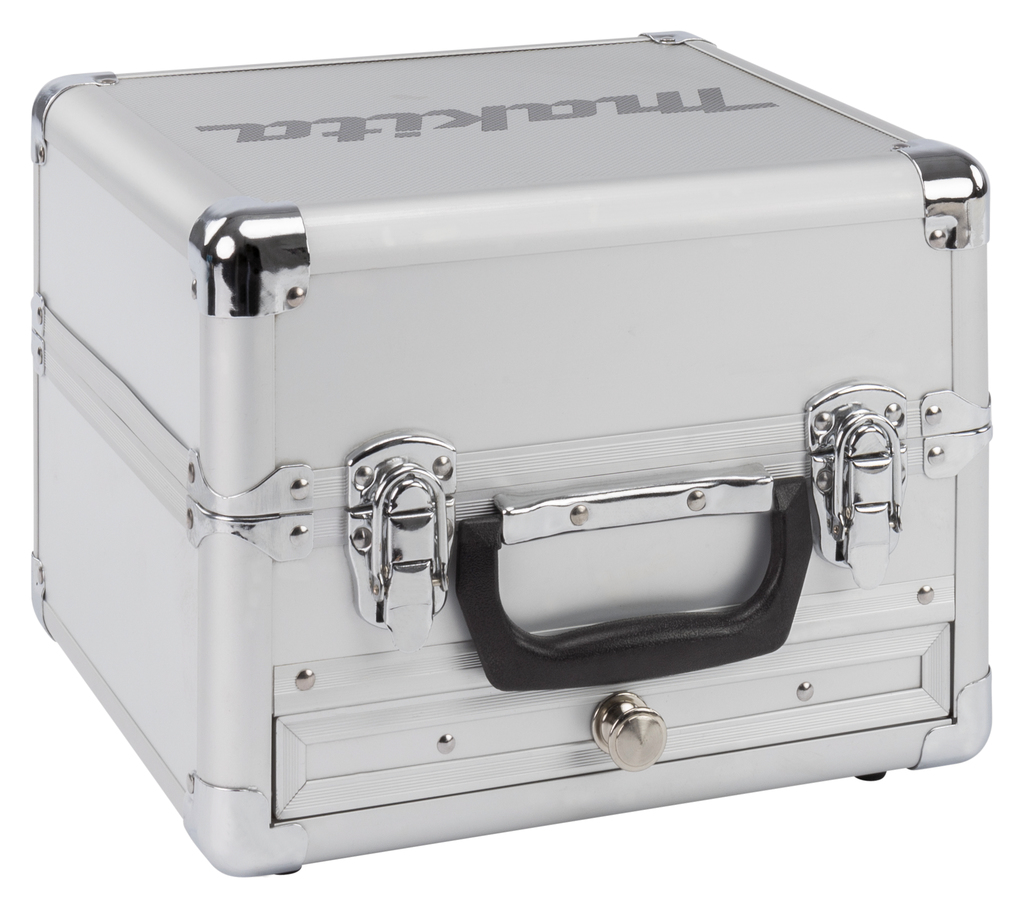 Koffer aluminium grijs